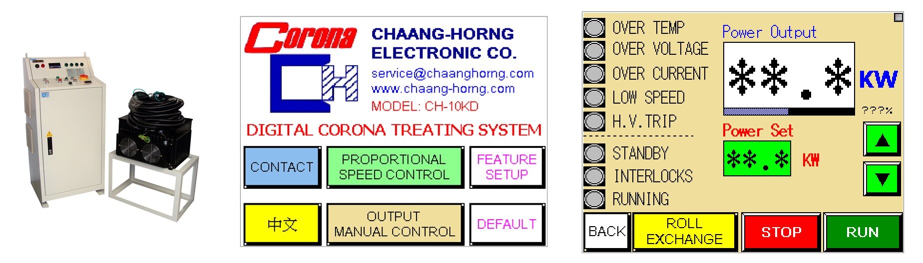 Machine interface